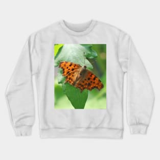 Comma butterfly Crewneck Sweatshirt